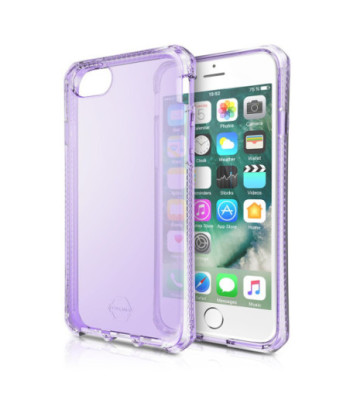 ITSKINS SPECTRUM CLEAR cover til iPhone 8 / 7 / 6s / 6®. Lilla