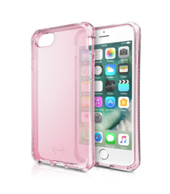ITSKINS SPECTRUM CLEAR cover til iPhone 8 / 7 / 6s / 6®. Lyserød