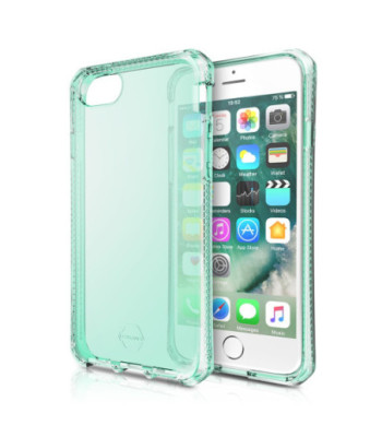 ITSKINS SPECTRUM CLEAR cover til iPhone 8 / 7 / 6s / 6®. Tiffany grøn