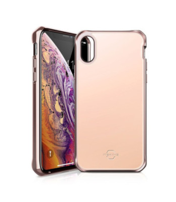 ITSKINS HYBRID GLASS cover til iPhone XS / X®. Rosa