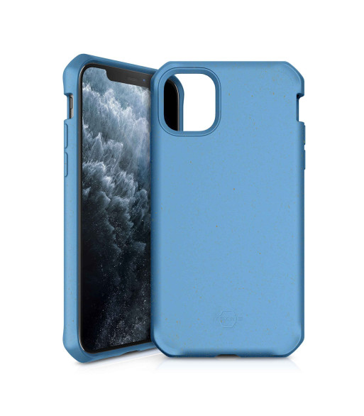 ITSKINS FERONIABIO cover til iPhone 11 Pro / XS / X®. Blå ITSKINS FERONIABIO cover til iPhone 11 Pro / XS / X®. Blå