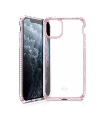 ITSKINS HYBRID CLEAR cover til iPhone 11 Pro Max / XS Max®. Lyserød og gennemsigtig