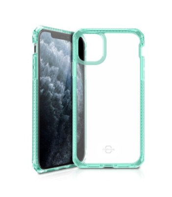 ITSKINS HYBRID CLEAR cover til iPhone 11 Pro Max / XS Max®. Tiffany grøn og gennemsigtig