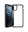 ITSKINS HYBRID SOLID cover til iPhone 11 Pro Max / XS Max®. Sort og gennemsigtig