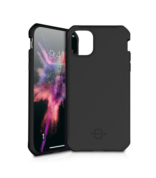 ITSKINS SPECTRUM SOLID cover til iPhone 11 Pro Max / XS Max®. Sort ITSKINS SPECTRUM SOLID cover til iPhone 11 Pro Max / XS Max®. Sort