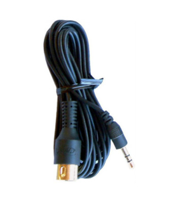 Cavus Mp3 kabel. 3m. Sort