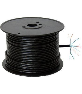 Cavus Masterlink kabel. 100m. Sort