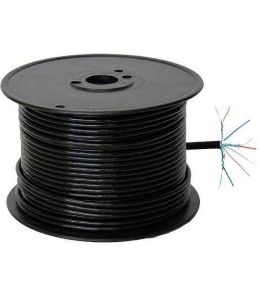 Cavus Masterlink kabel. 100m. Sort