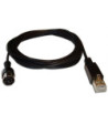 Cavus B&O kabel. 10m. Sort