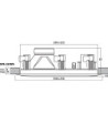 HiFi indbygningshøjttaler - SPE-32/WS MONACOR