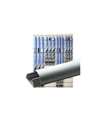 Cavus kabelskinne aluminium. Sølv