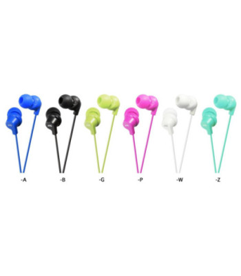 JVC Gumy in-ear høretelefoner. Hvid