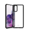 ITSKINS HYBRID SOLID cover til Samsung Galaxy S20 4G / 5G®. Sort og gennemsigtig