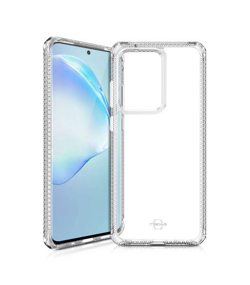 ITSKINS HYBRID CLEAR cover til Samsung Galaxy S20 Ultra 4G / 5G®. Gennemsigtig ITSKINS HYBRID CLEAR cover til Samsung Galaxy S20 Ultra 4G / 5G®. Gennemsigtig