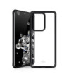 ITSKINS HYBRID SOLID cover til Samsung Galaxy S20 Ultra 4G / 5G®. Sort og gennemsigtig