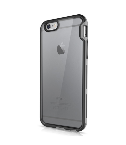 ITSKINS HYBRID EDGE cover til iPhone 8 / 7 / 6s / 6®. Space grey