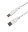 USB 3.0 kabel. 3m. Hvid
