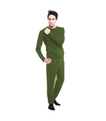 Glovii opvarmet bluse XL. Grøn