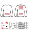 Glovii opvarmet bluse M. Sort