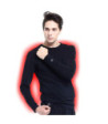 Glovii opvarmet bluse M. Sort