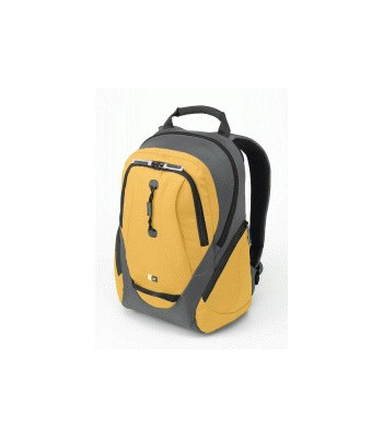 Case Logic PC Backpack. Grey/Yellow