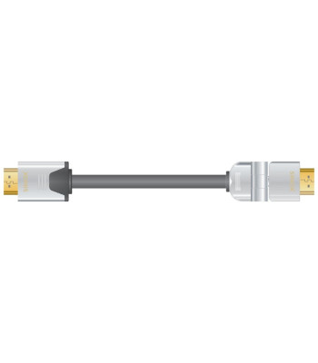 Sinox SHD HDMI kabel med Ethernet. 1,5m. Sort