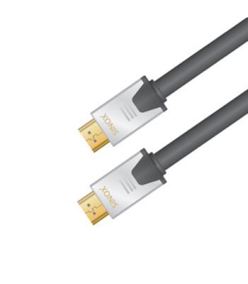 Sinox SHD HDMI kabel med Ethernet. 3m. Sort