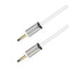 Sinox SHD mini jack kabel. 0,75m. Hvid