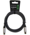 Sinox antennekabel. 3m. Sort M.
