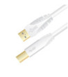 Sinox USB 3.0 printerkabel. 1m. Hvid