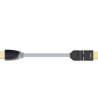 Sinox HDMI kabel m/Ethernet. 1m. Grå/sort