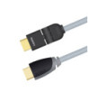Sinox HDMI kabel m/Ethernet. 1m. Grå/sort
