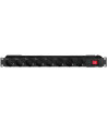 19´´ strømskinne 1U - RCS-18 MONACOR