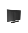 Cavus soundbar beslag til Sonos® BEAM. Sort