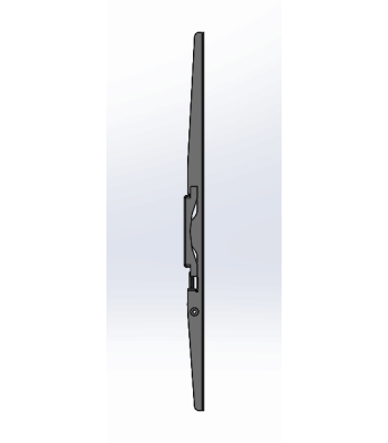 Sinox One TV vægbeslag. 40"-65". Sort