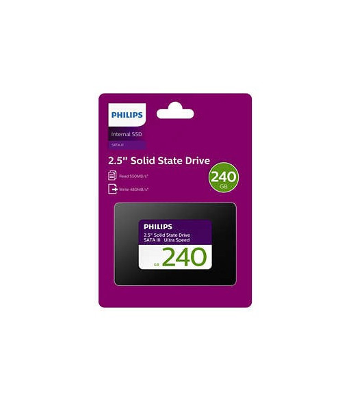 Philips SSD 240GB Ultra Speed 2.5" SATA III Internal Philips SSD 240GB Ultra Speed 2.5" SATA III Internal