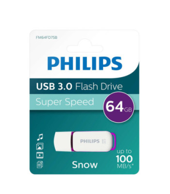 Philips Flash Drive. 64GB. Snow edition 3.0