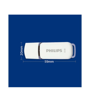 Philips Flash Drive. 32GB. Snow edition 2.0