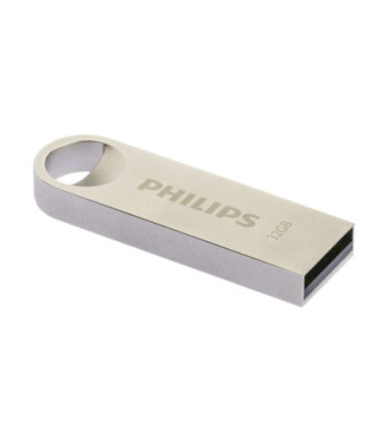 Philips USB Flash Drive 32GB. Moon edition 2.0. Vintage silver