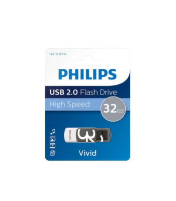 Philips USB Flash Drive. 32GB. Vivid Edition 2.0