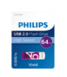 Philips USB Flash Drive. 64GB. Vivid Edition 2.0