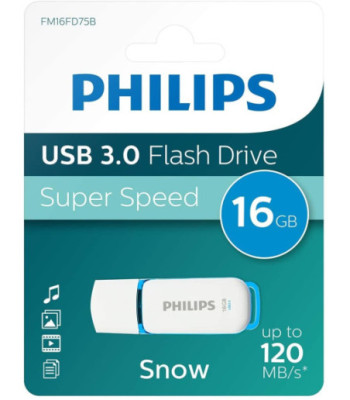 Philips USB Flash Drive. 16GB. Snow edition 3.0