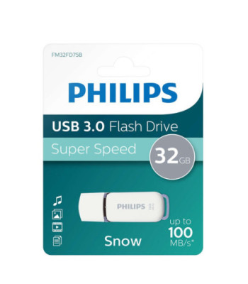 Philips USB Flash Drive. 32GB. Snow edition 3.0