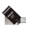 Philips USB Flash Drive 2-i-1. 64GB. USB 3.1 - USB C