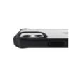 ITSKINS HYBRID SOLID cover til iPhone 12 mini®. Sort og gennemsigtig