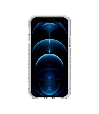 ITSKINS SUPREME CLEAR cover til iPhone 12 / 12 Pro®. Hvid og gennemsigtig