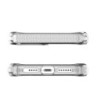 ITSKINS SUPREME CLEAR cover til iPhone 12 / 12 Pro®. Hvid og gennemsigtig