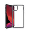 ITSKINS HYBRID CLEAR cover til iPhone 12 mini®. Sort og gennemsigtig