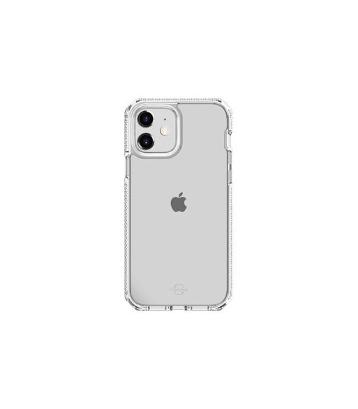 ITSKINS SUPREME CLEAR cover til iPhone 12 mini®. Hvid og gennemsigtig
