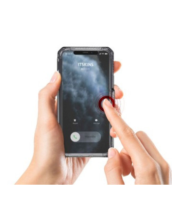 ITSKINS SPECTRUM VISION CLEAR cover til iPhone 11 Pro / XS / X®. Smoke